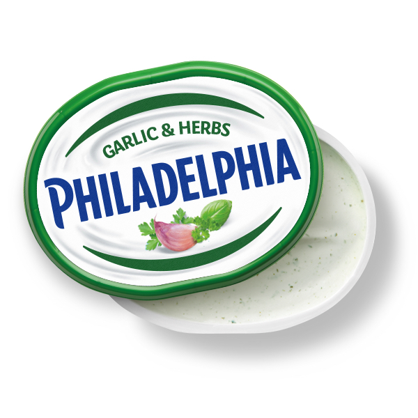 Филадельфия c чесноком и травами 200 грамм