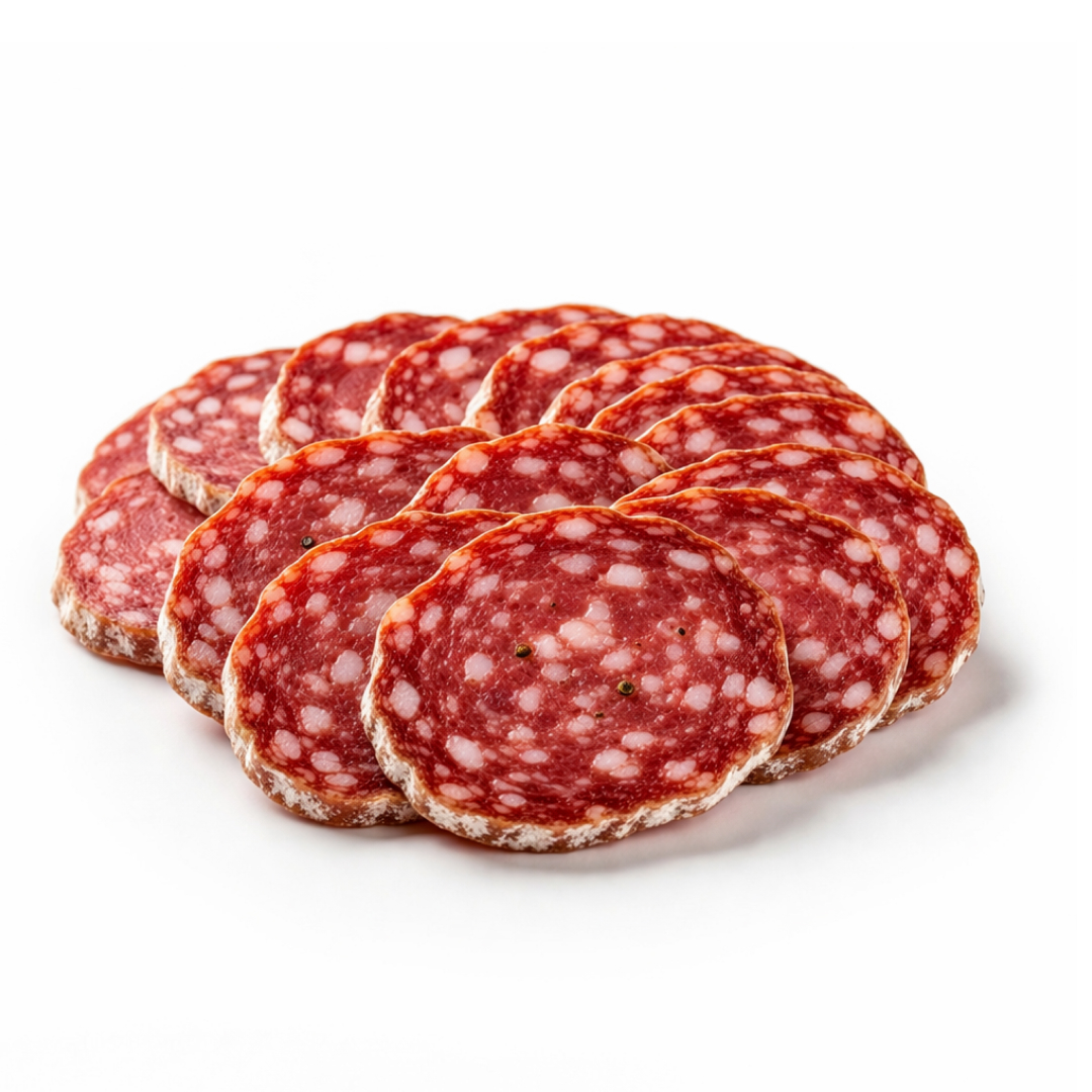 Салями Стофелотто нарезка 200 грамм