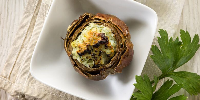 Вегетарианские: Артишоки с Горгонзола