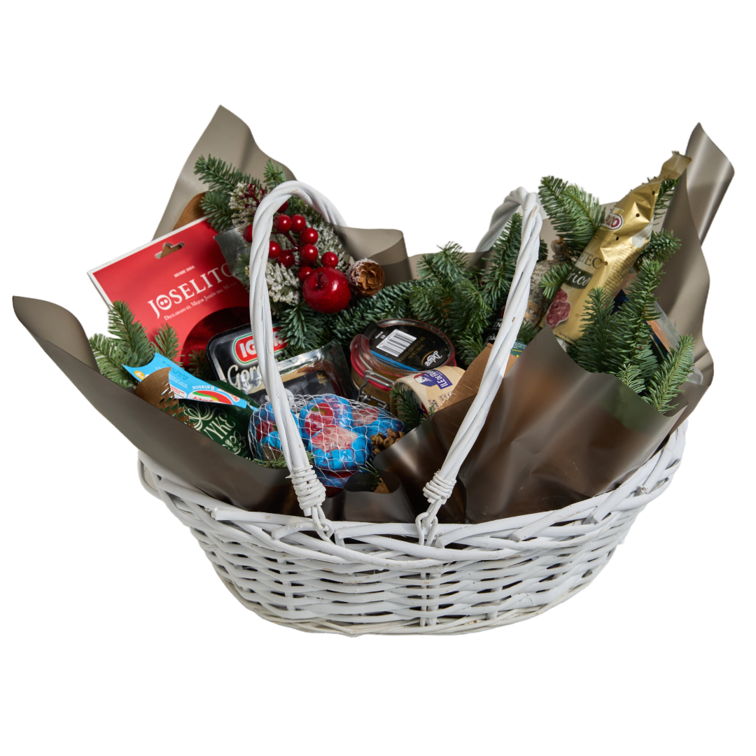 Подарочный набор в корзине