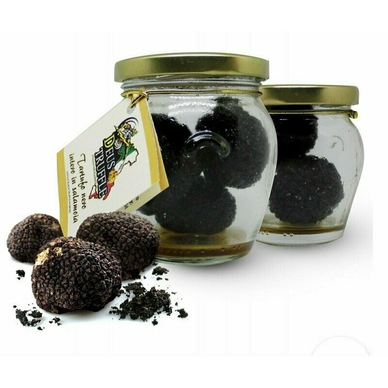 Маринованные целые чёрные трюфели 25 грамм